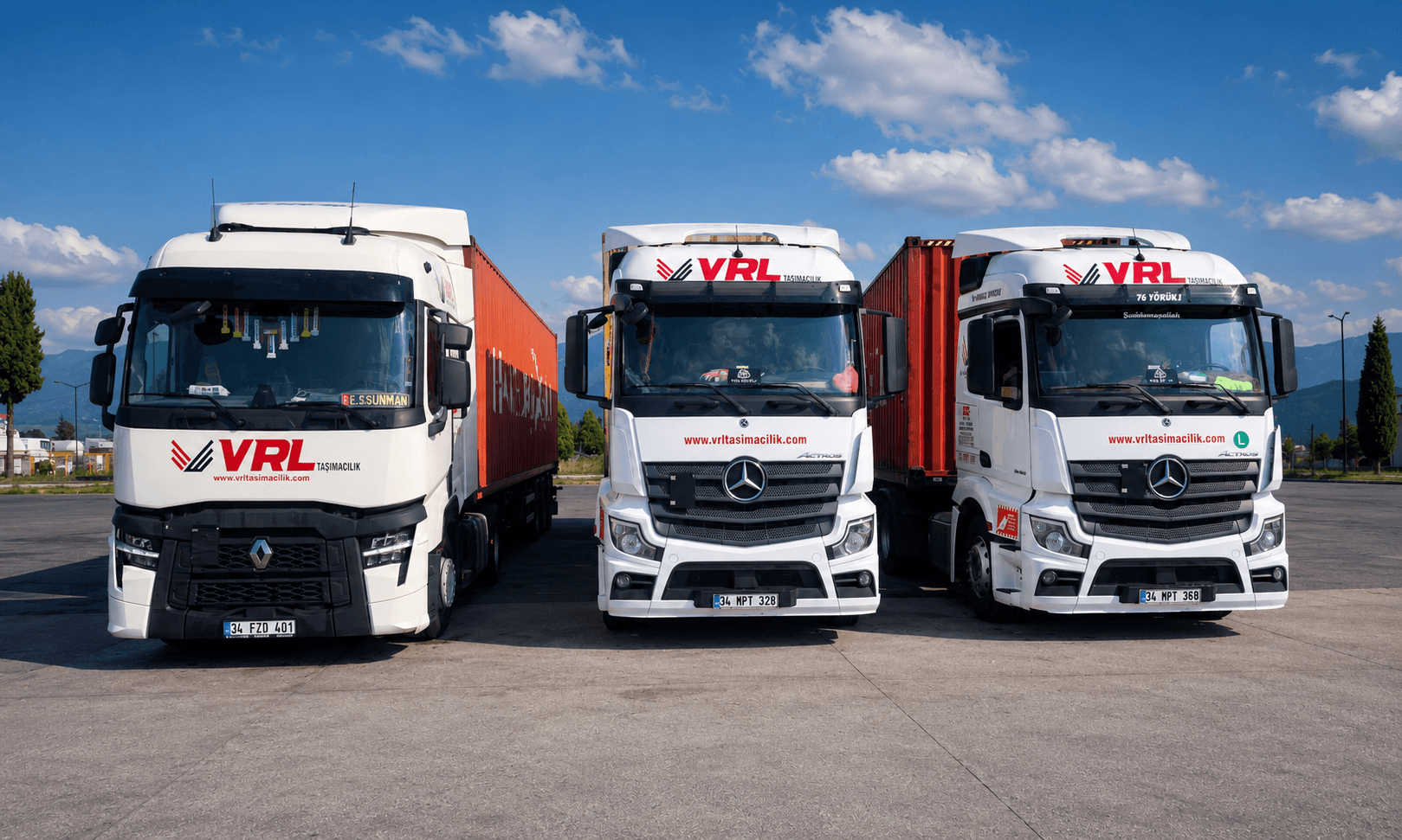 VRL Taşımacılık Lojistik Filosu